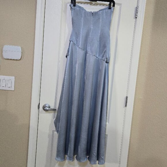 NWT Bardot Lorenza Midi Dress in Dustblue Size 4 - Picture 7 of 12